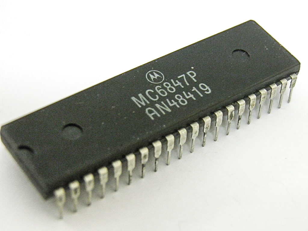 MC6847 - the chip